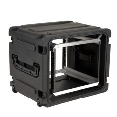 SKB 20" Deep 8U Roto Shockmount Rolling Rack