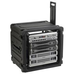 SKB 20" Deep 10U Roto Shockmount Rolling Rack